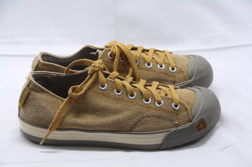 Keen Coronado III Shoes Womens Size 8.5 Brown Canvas Cap Toe Hiking Casual